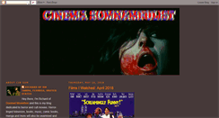 Desktop Screenshot of cinemasomnambulist.com
