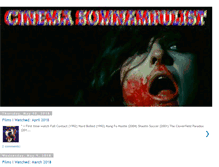 Tablet Screenshot of cinemasomnambulist.com